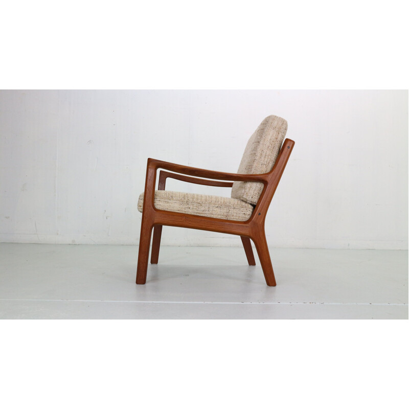 Vintage teak FD-109 lounge chair by Ole Wanscher for France & Søn, Denmark 1956s 
