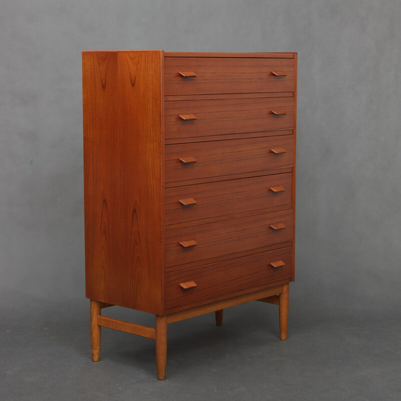 Commode FDB en teck, Paul VOLTHER - 1960