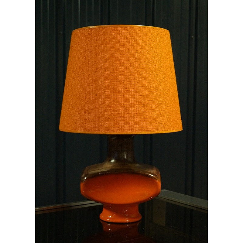 German Goebel ceramic lamp - 1960s