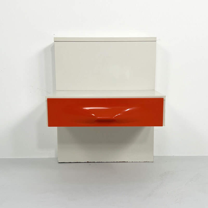 Vintage DF2000 night stand by Raymond Loewy for Doubinsky Frères, 1960s