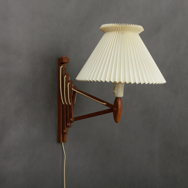 Le Klint teak Scissor Lamp - 1960s