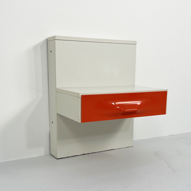 Vintage DF2000 night stand by Raymond Loewy for Doubinsky Frères, 1960s