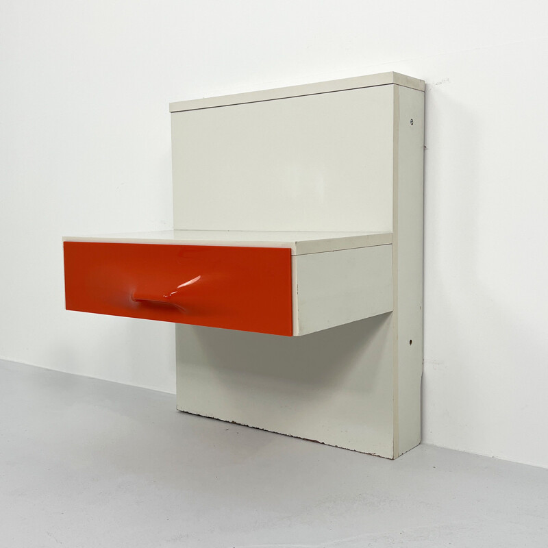 Vintage DF2000 night stand by Raymond Loewy for Doubinsky Frères, 1960s