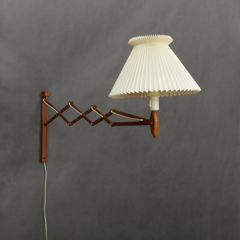 Le Klint teak Scissor Lamp - 1960s