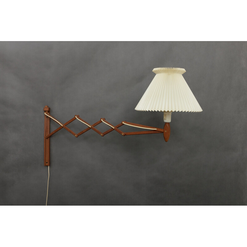 Le Klint teak Scissor Lamp - 1960s