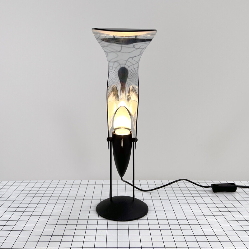 Vintage Tori table lamp by Isao Hosoe for Status, 1990s