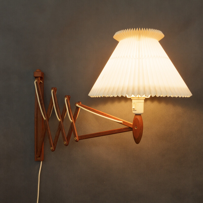 Le Klint teak Scissor Lamp - 1960s