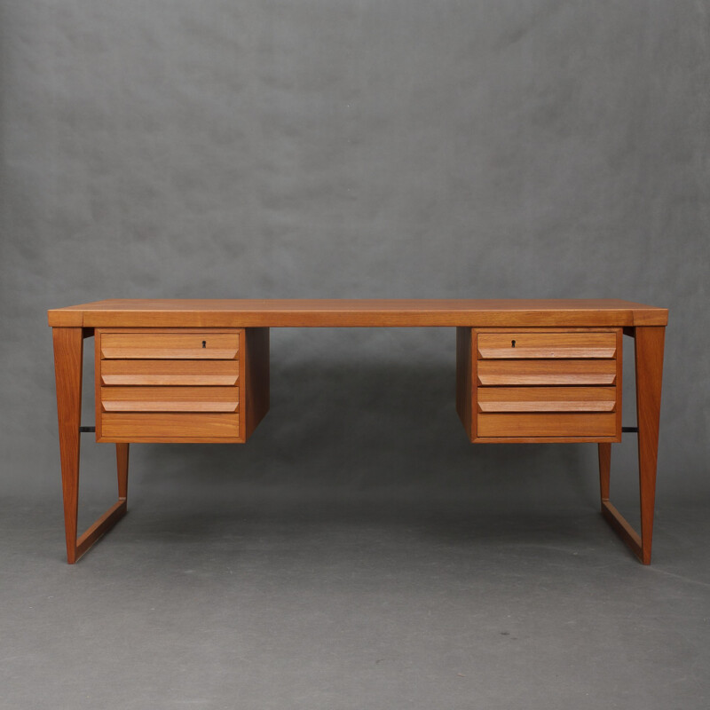 Scandinavian executive desk, Kai KRISTIANSEN - 1960s