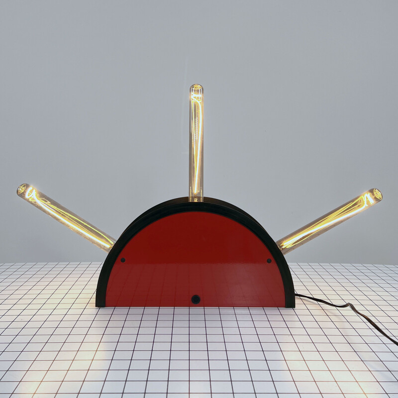 Lampe de table vintage par Zerbetto, 1980