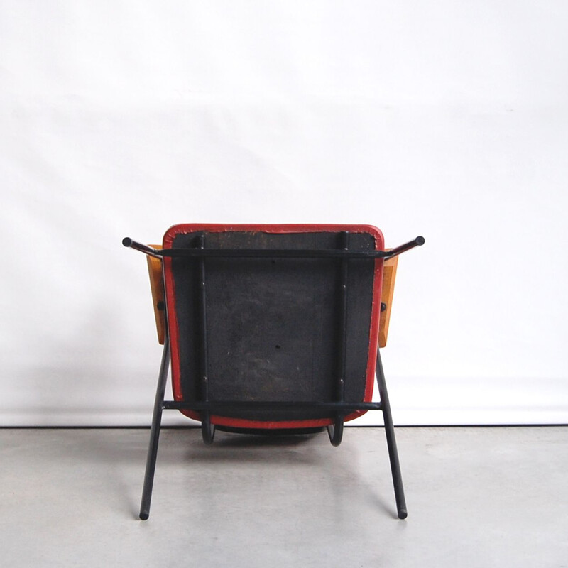 Vintage M armchair by Pierre Guariche for Meurop, 1950s