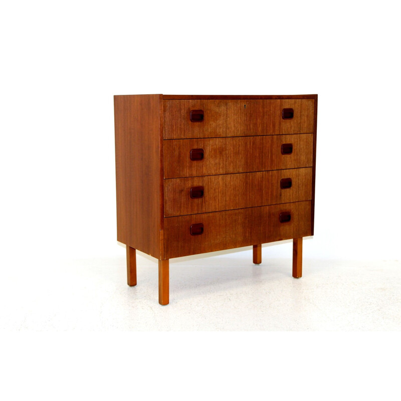 Scandinavian teak chest of drawers, Sweden 1960