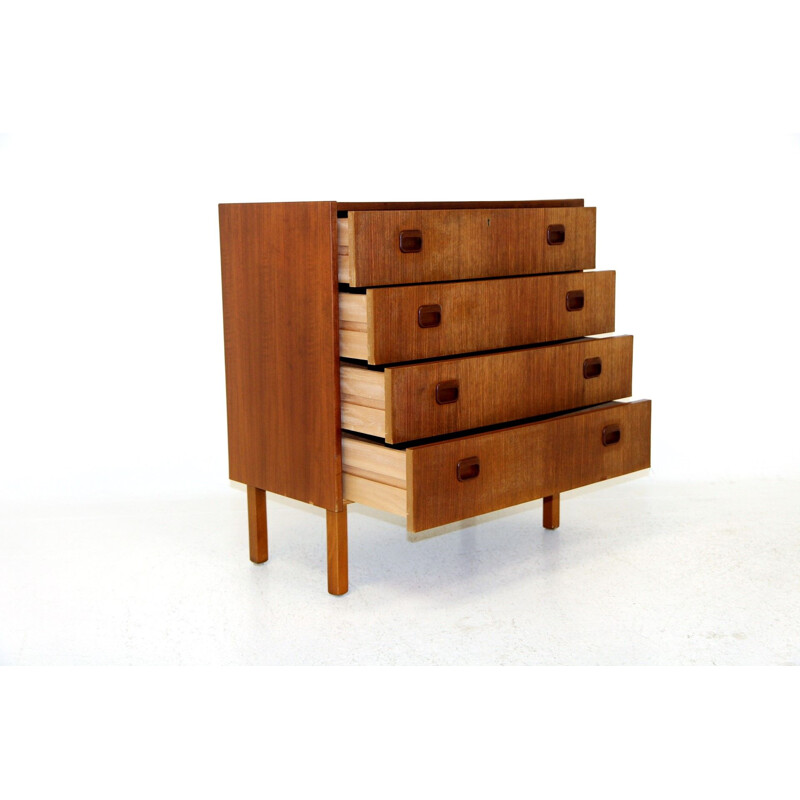 Scandinavian teak chest of drawers, Sweden 1960