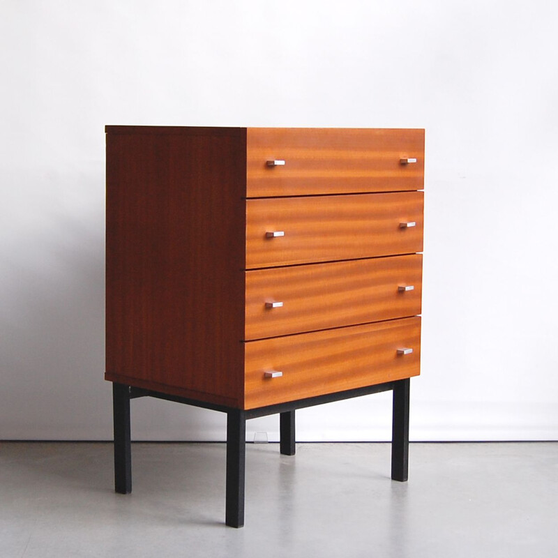 Vintage chest of drawers model 664 by Pierre Guariche for Meurop, 1960s