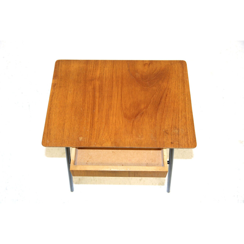 Vintage teak night stand, Sweden 1950s