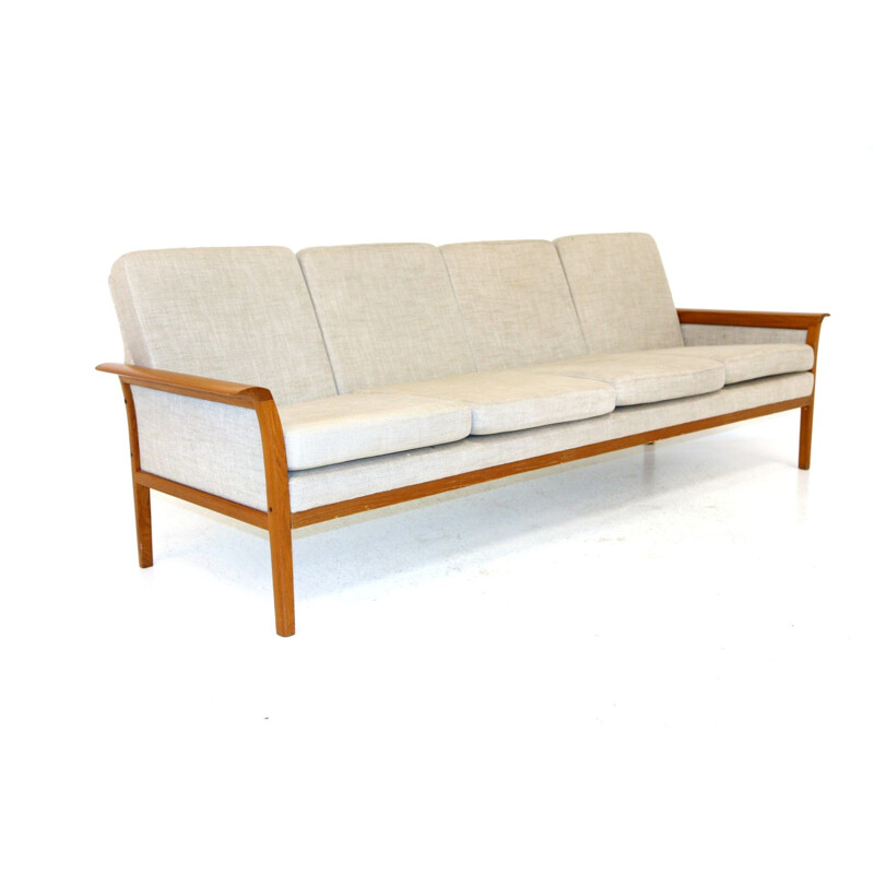 Vintage 4-Sitzer-Sofa von Fredrik Kayser für Vatne Møbler, Norwegen 1950