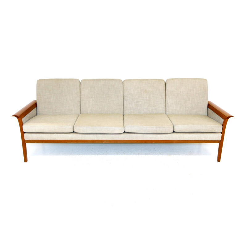 Vintage 4-Sitzer-Sofa von Fredrik Kayser für Vatne Møbler, Norwegen 1950