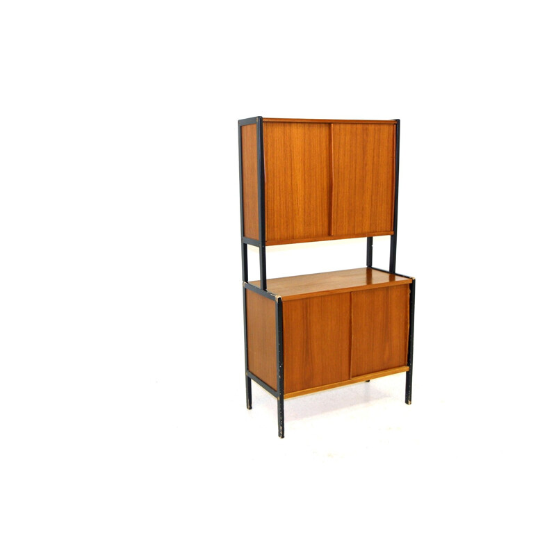 Vintage teak bookcase by bertil fridhagen, Sweden 1960