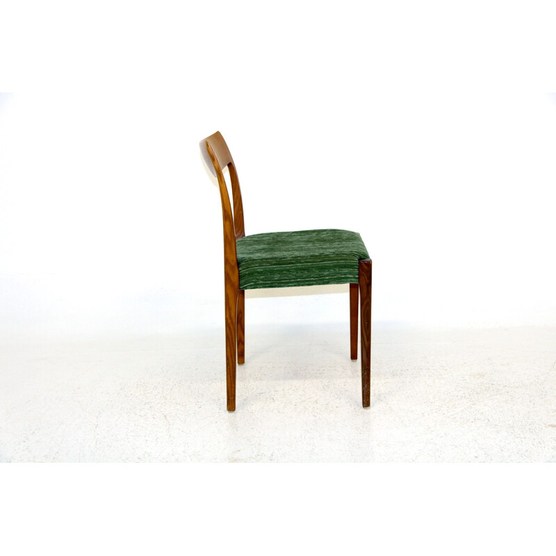 Set of 6 vintage oakwood chairs by Svegards Markaryd, Sweden 1960s