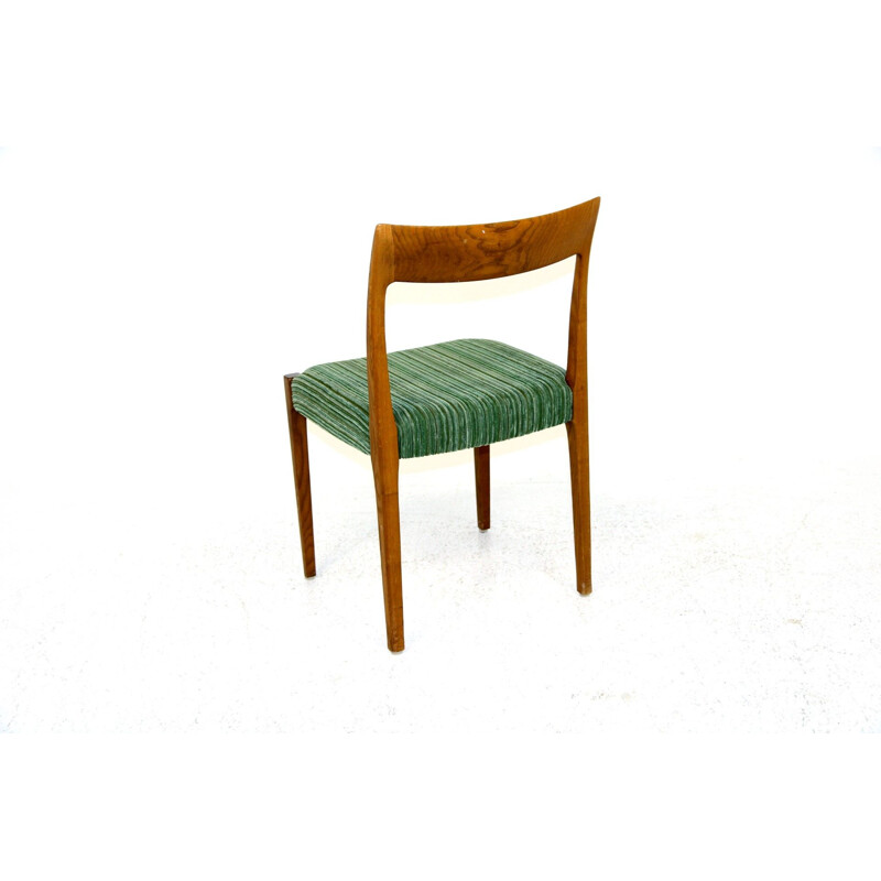 Set of 6 vintage oakwood chairs by Svegards Markaryd, Sweden 1960s