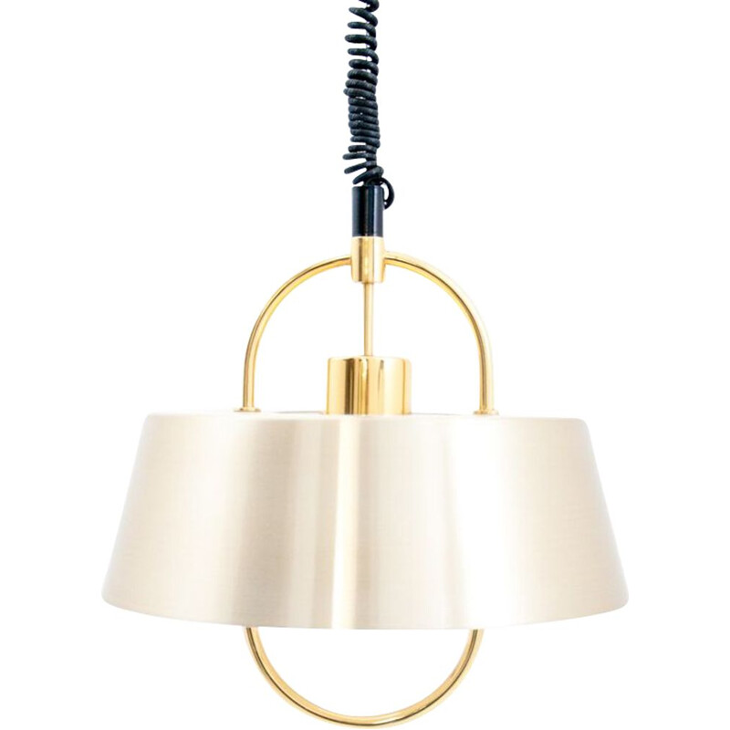 Vintage Hercules pendant lamp by Jo Hammerborg for Fog and Morup, 1970s