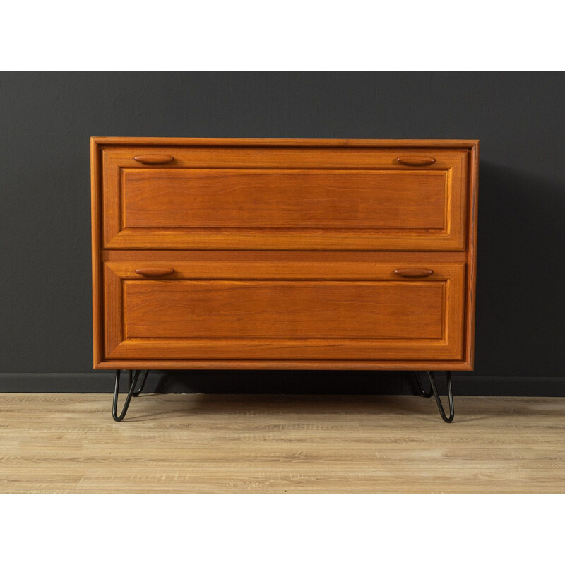 Vintage teak chest of drawers by Heinrich Riestenpatt, Germany 1960s