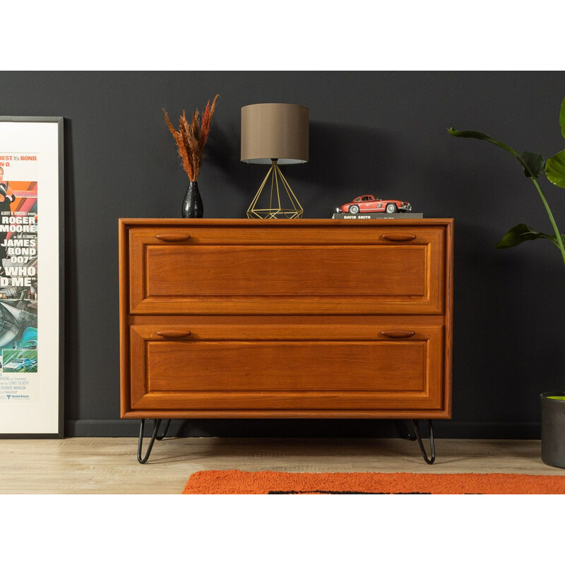 Vintage teak chest of drawers by Heinrich Riestenpatt, Germany 1960s