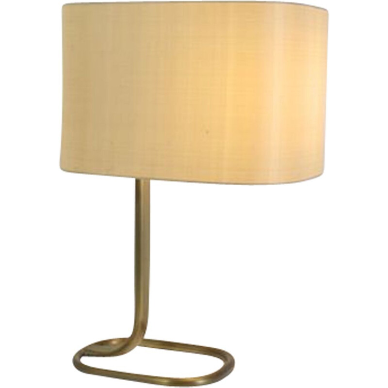 Vintage brass lamp by Swiss Lamps International, 1960