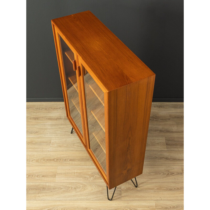 Vintage teak display cabinet by Heinrich Riestenpatt, Germany 1960s