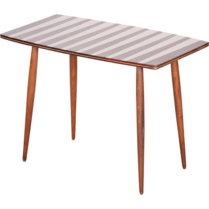Mid century beechwood and formica table, 1950s