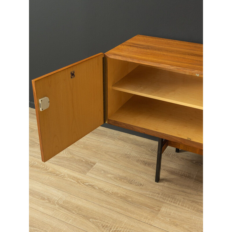 Vintage sideboard in walnut with three doors by Musterring, Germany 1960s