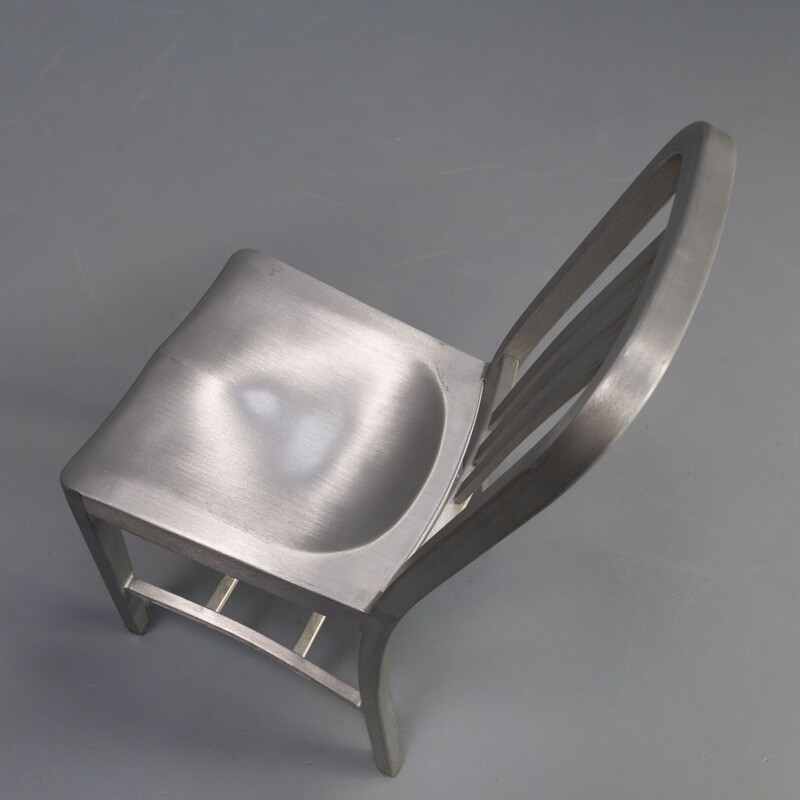 Ensemble de 10 chaises vintage "Navy" en aluminium pour Emeco