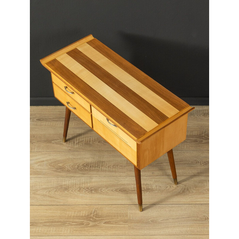 Vintage chest of drawers in ashwood and walnut, Germany 1950s