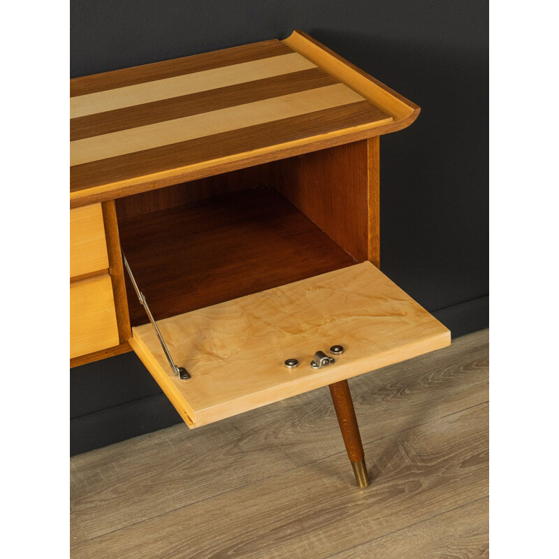 Vintage chest of drawers in ashwood and walnut, Germany 1950s