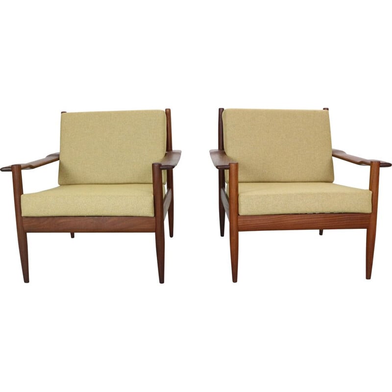 paire de fauteuils vintage