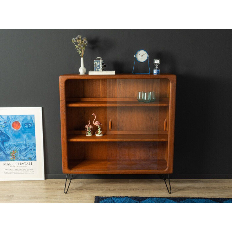 Vintage teak display cabinet by Dyrlund, Denmark 1960s