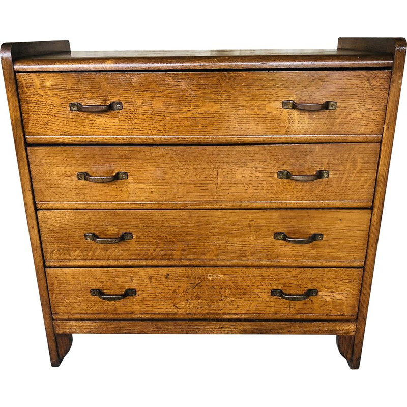 Vintage cabinetmaker's chest of drawers, 1950