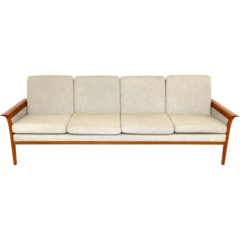 Vintage 4-seater sofa by Fredrik Kayser for Vatne Møbler, Norway 1950s