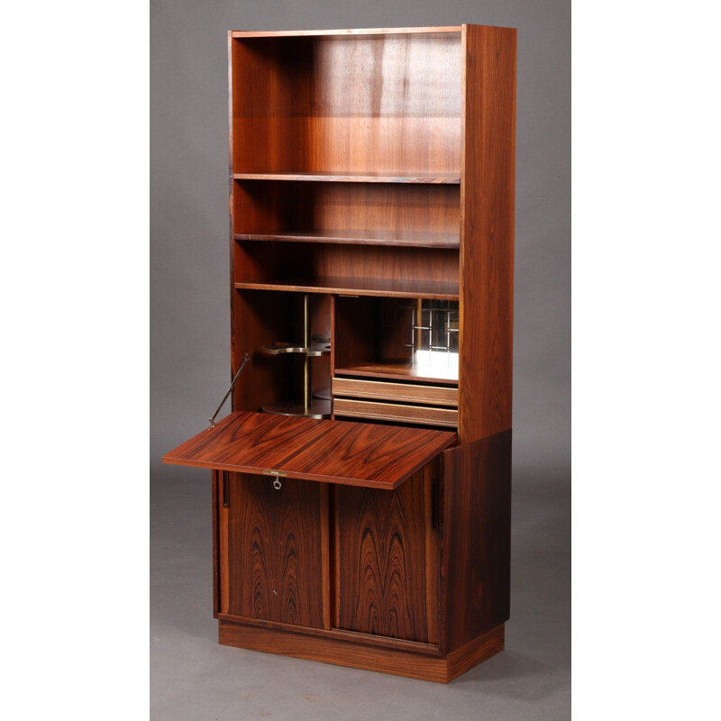 Vintage rosewood bookcase by Es Mobler for Silkeborg, Denmark