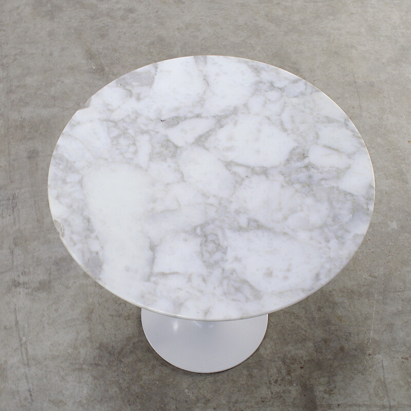 "Tulip" Knoll side table in marble, Eero SAARINEN - 1970s