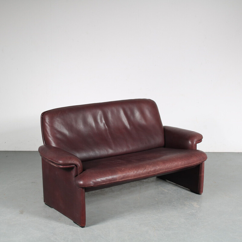 Vintage 2-seater sofa by De Sede, Switzerland 1970s