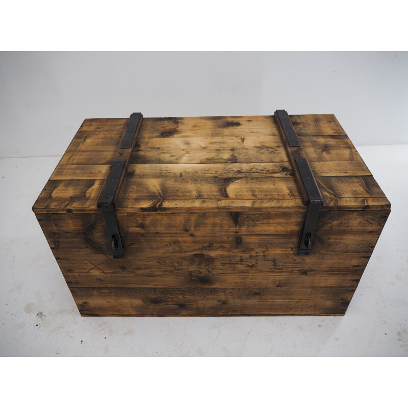 Mid century wooden chest, 1950s