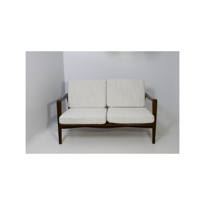 Vintage rosewood 2-seater sofa by Arne Wahl Iversen, 1950-1960