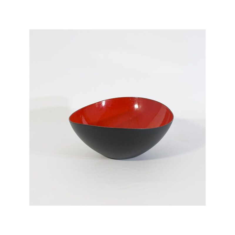 Vintage asymmetrical bowl Krenit by Herbert Krenchel, Denmark 1950