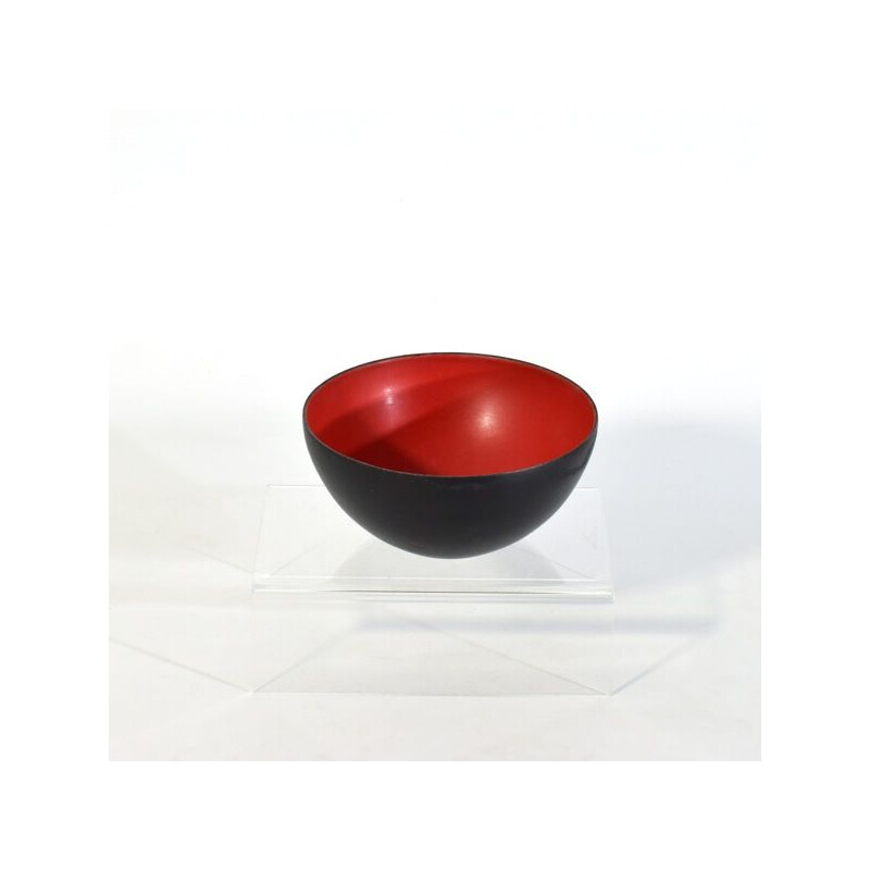 Vintage Krenit bowl by Herbert Krenchel, Denmark 1950