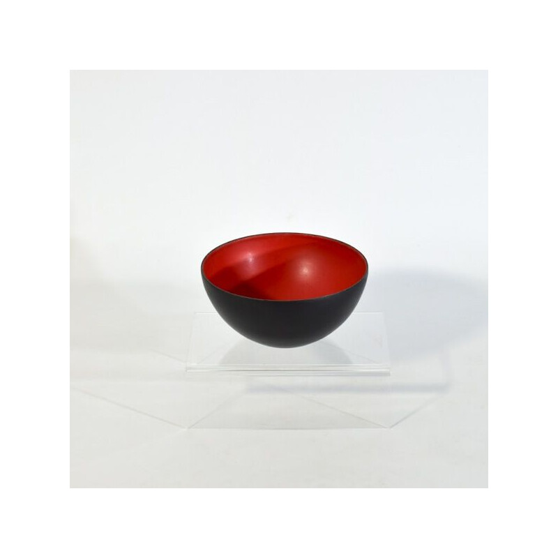 Vintage Krenit bowl by Herbert Krenchel, Denmark 1950