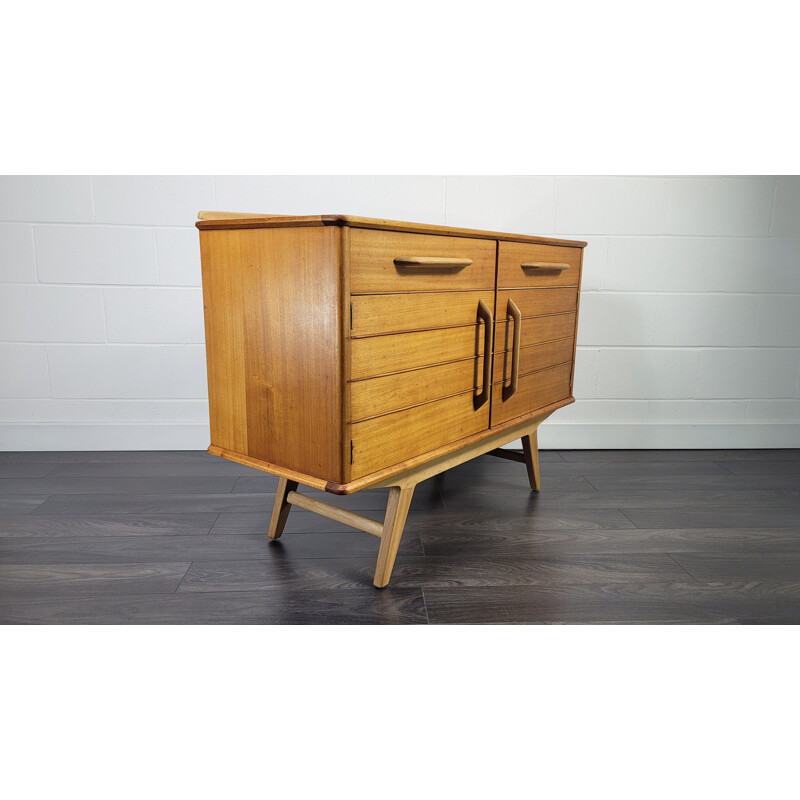 Vintage E Gomme beechwood sideboard, England 1950s