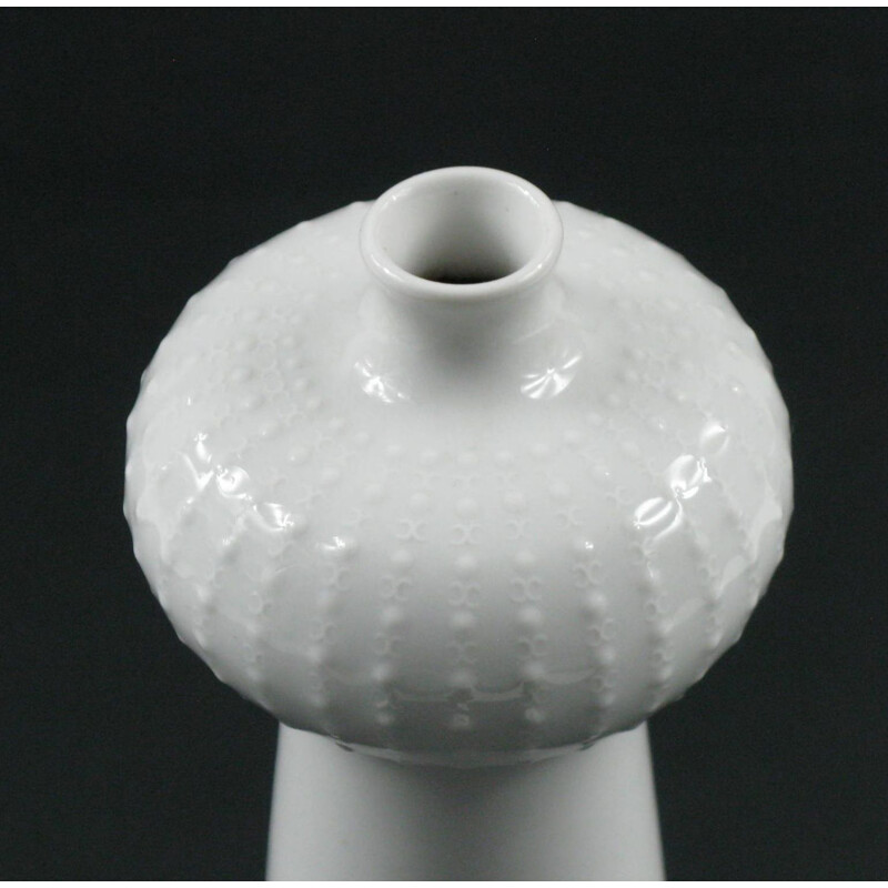 Vaso de porcelana vintage de Ludwig Zepner para Meissen, Alemanha 1960