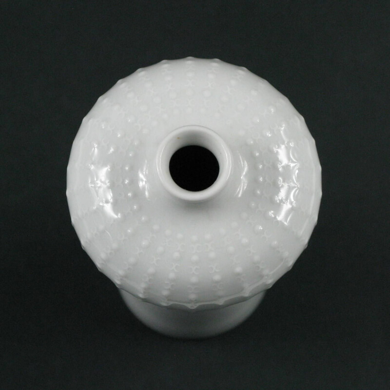 Vase vintage en porcelaine par Ludwig Zepner pour Meissen, Allemagne 1960