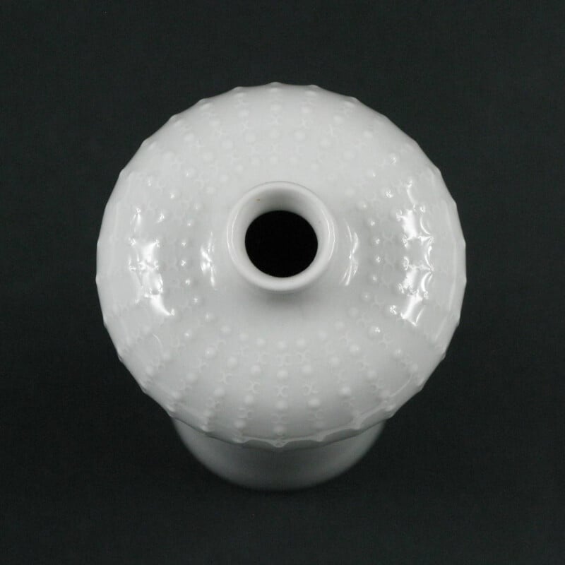 Vintage Porzellan Vase von Ludwig Zepner für Meissen, Deutschland 1960