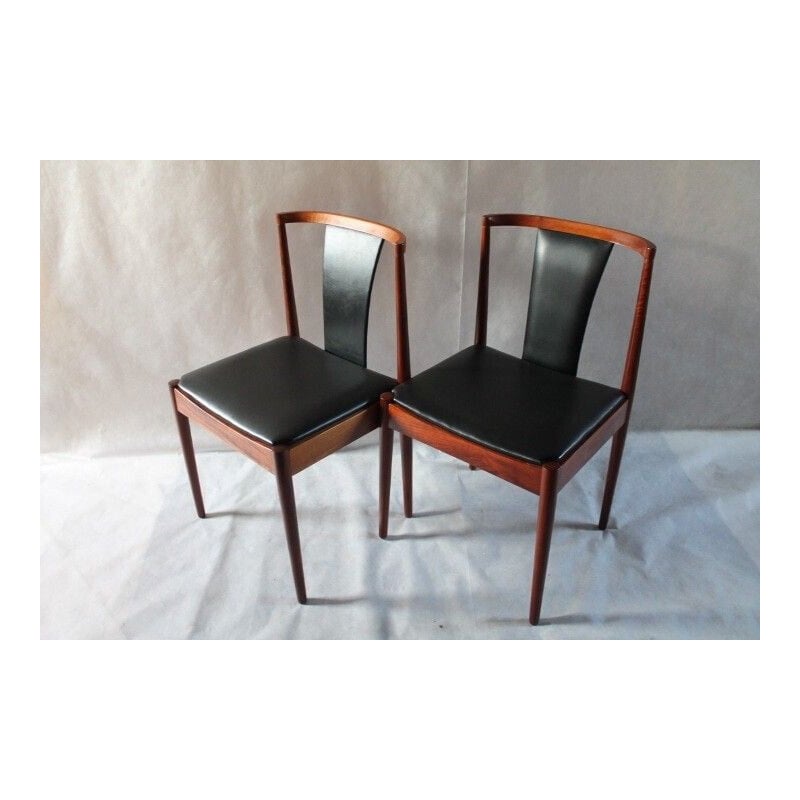 Ensemble de 4 chaises Casala vintage de Carl Sasse, Allemagne 1960